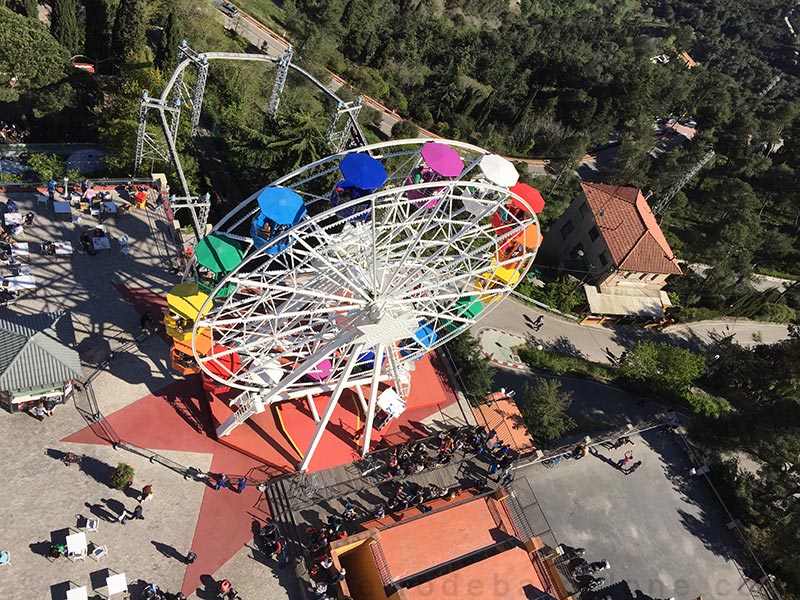 sixième étage du parc Tibidabo Barcelone