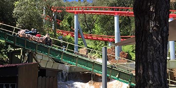 tibidabo attraction mine d'or