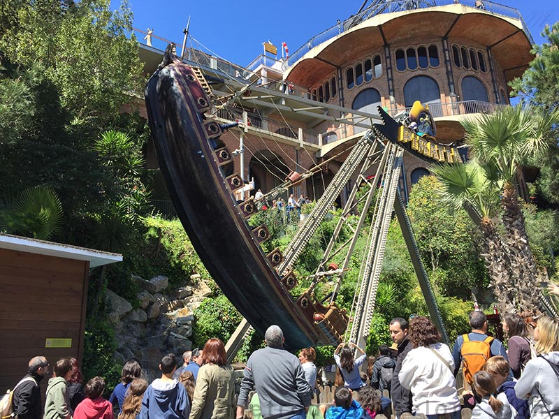 attraction bateau pirate tibidabo