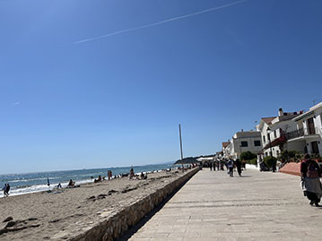 promenade maritime Altafulla