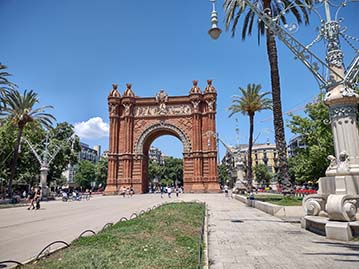 Arc de triomf Barcelone