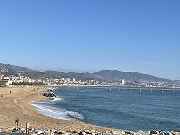 plage de Badalona
