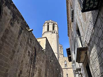 photos de la cathédrale Sainte Croix Barcelone