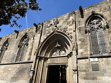 Barcelone monument Sainte Eulalie