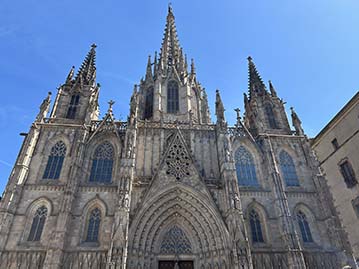 photos de Sainte Eulalie Barcelone