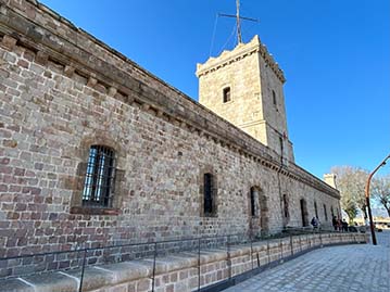 photos du chateau de Montjuic