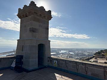 Barcelone monument chateau