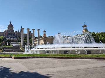photos de Montjuic à Barcelone