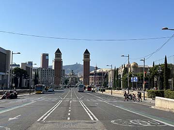 photo de Montjuic de Barcelone