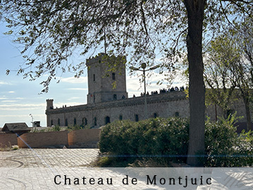 photos du chateau de Montjuic