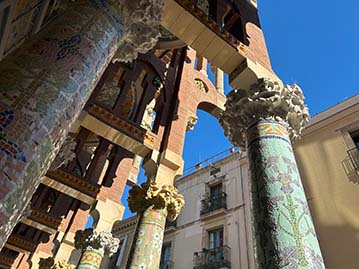 Barcelone monument Palau de la musica