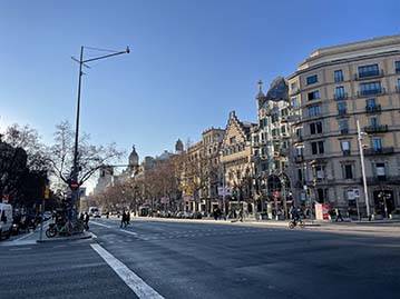 photos du Paseo de Gracia