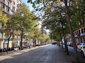 Paseo de Gracia Barcelone