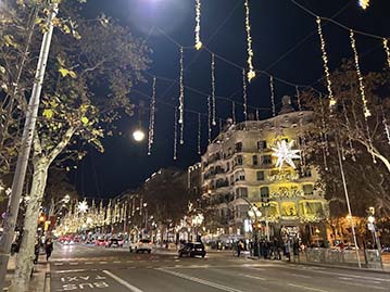 photos du Passeig de Gracia Barcelone