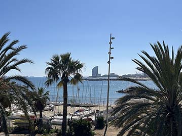 photos des plages de Barcelone