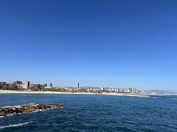 plage Barcelone photos