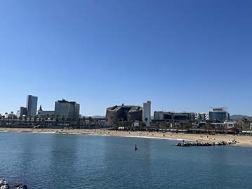 photos de la côte de Barcelone