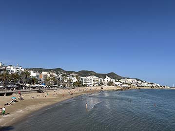 Sitges photos plages