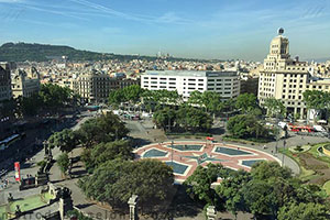 Place de Catalogne Barcelone