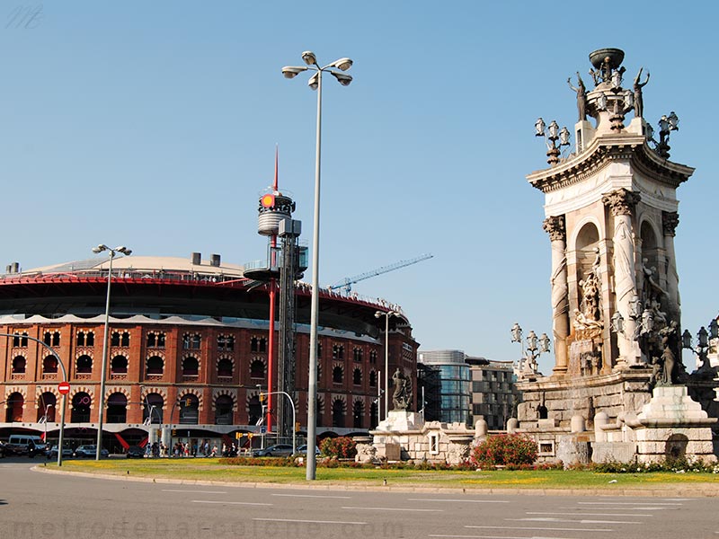 Barcelone arènes Plaça Espanya