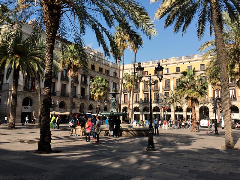 Barcelone plaça Reial