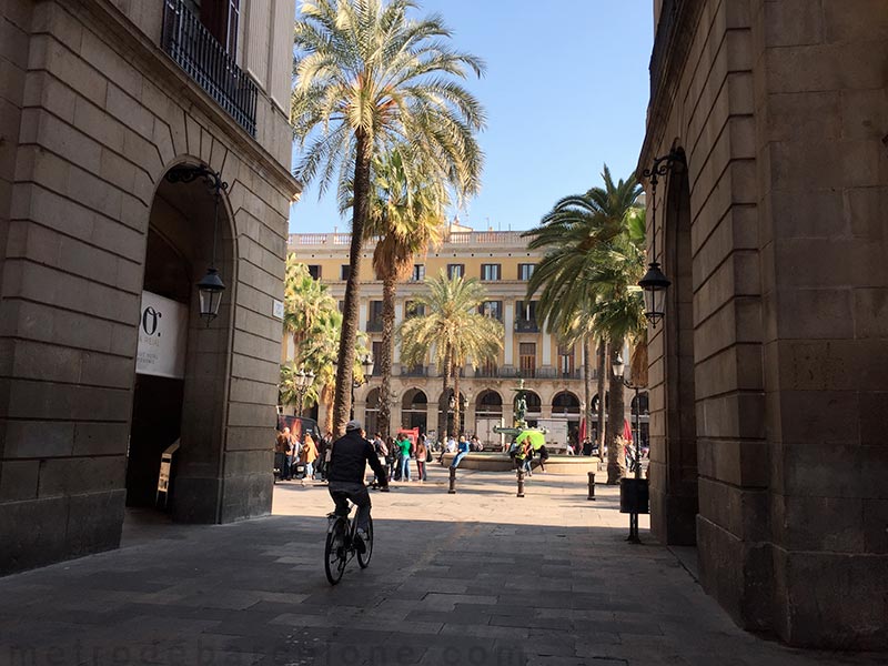 Plaça Reial Barcelone