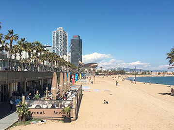 restaurants des plages de Barcelone