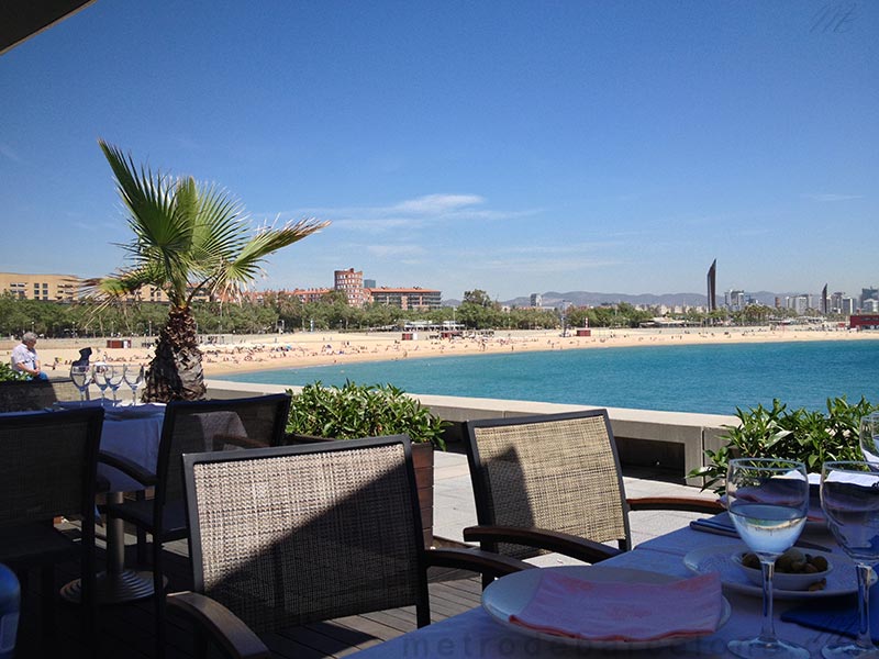 barcelona beach restaurants