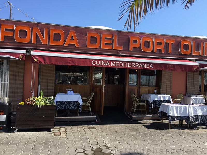 fonda du port Barcelone restaurant