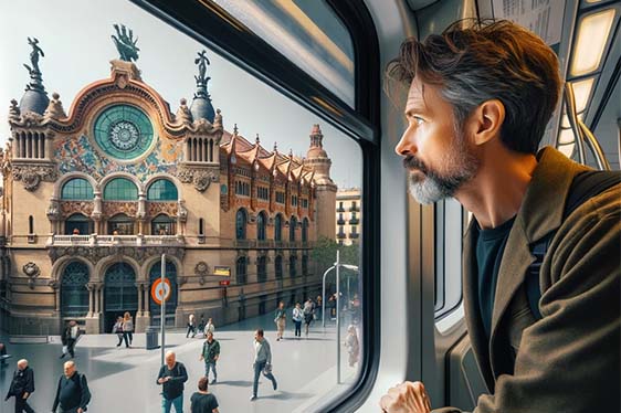 Palau de la musica Catalana Barcelone metro