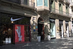 Boutiques à Barcelone