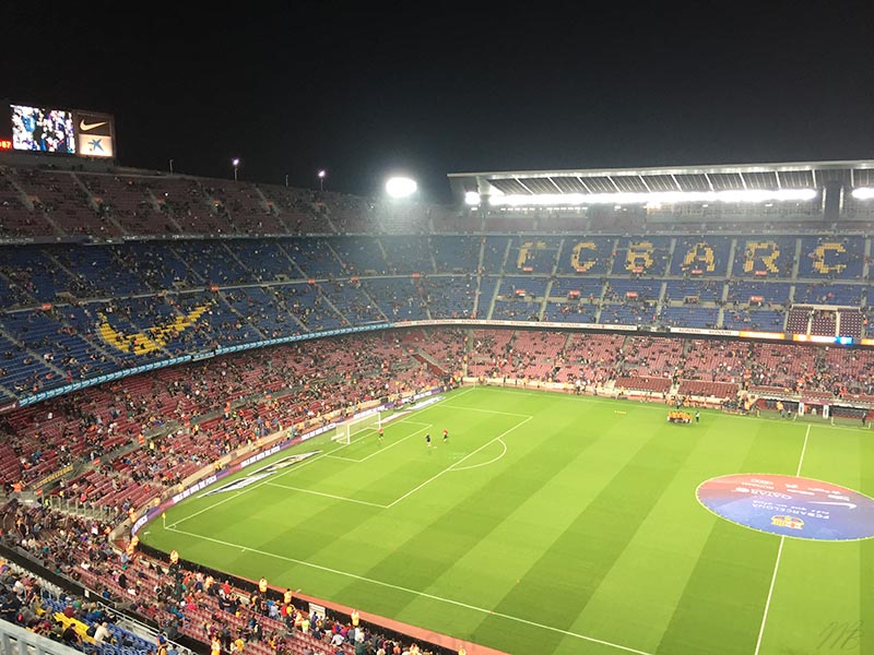 Barcelone stade Camp Nou