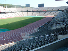 Barcelone Montjuic stade