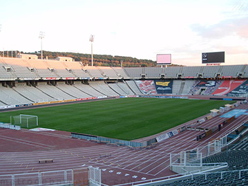 Stade olympique Montjuic Barcelone