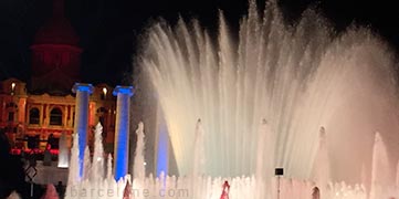 fontaine magique montjuic barcelone