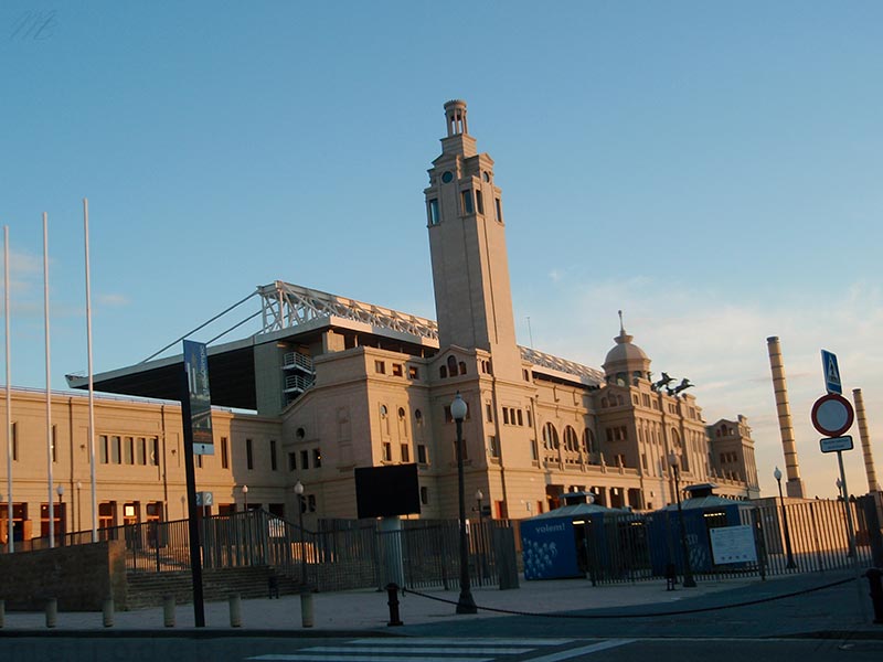 Barcelone cite olympique Montjuic