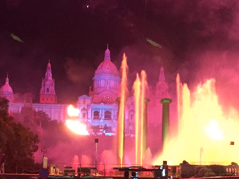 Fontaine magique de Montjuic