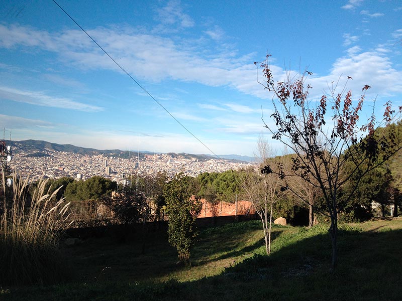 colline Montjuic Barcelone