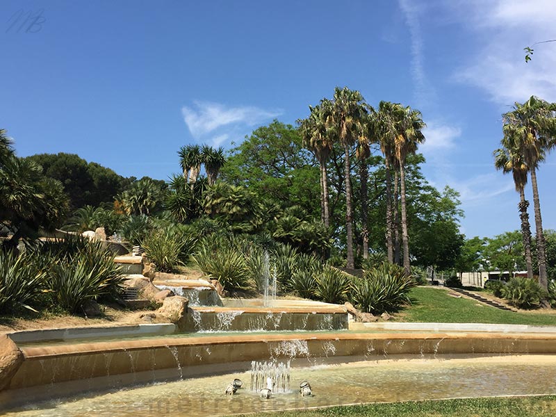 Barcelone Montjuic parc