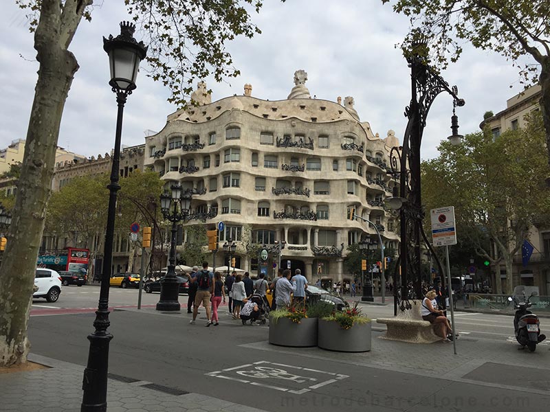 Monument Passeig de Gracia Barcelone