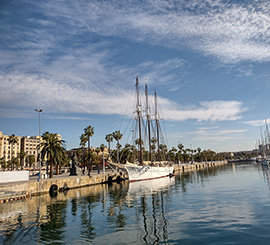 vieux port de Barcelone