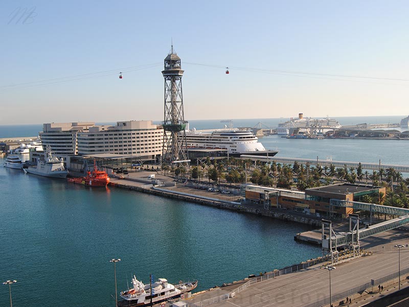 téléferique port Barcelone