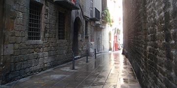 quartier gothique de Barcelone