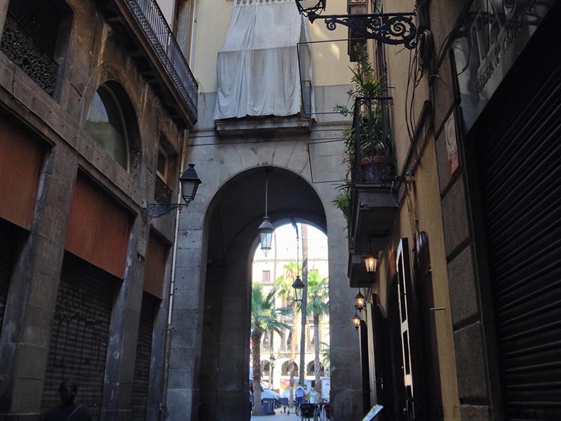 photos quartier gothique Barcelone