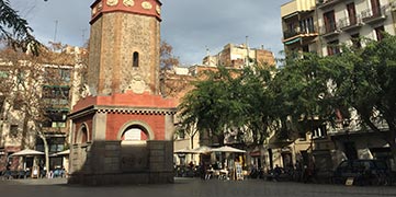 Quartier de Gracia de Barcelone