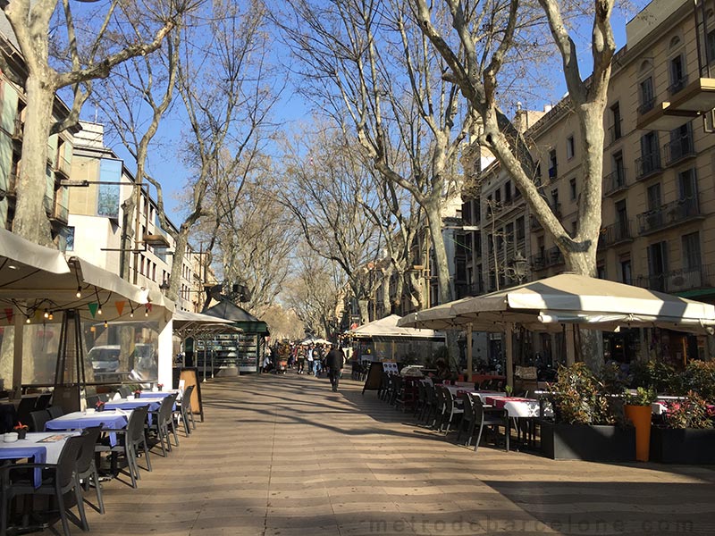 restaurants Ramblas Barcelone