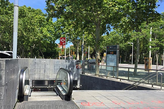 Barcelone zoo métro