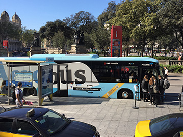 bus de l'aéroport de Barcelone