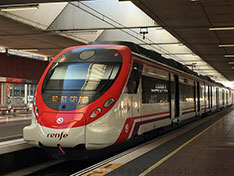 Barcelone aeroport trains