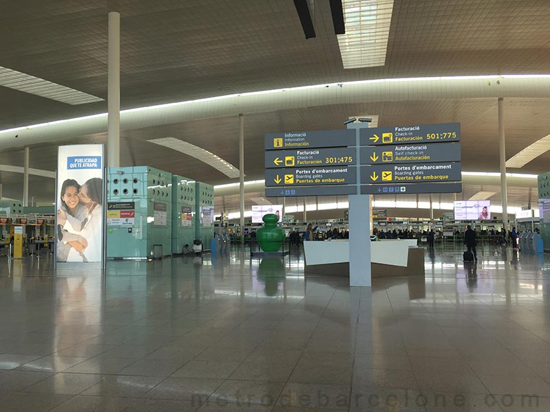 Barcelone aeroport terminal 1